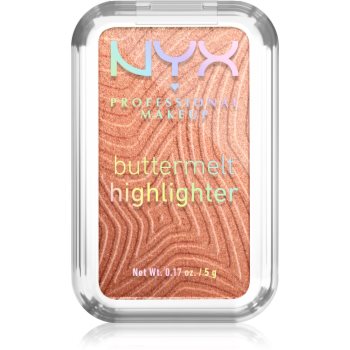 NYX Professional Makeup Buttermelt Highlighter iluminator - imagine 2